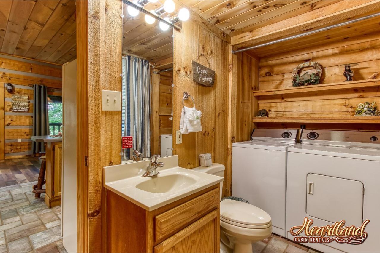 ガトリンバーグ Cozy Mountain Hideawayヴィラ エクステリア 写真