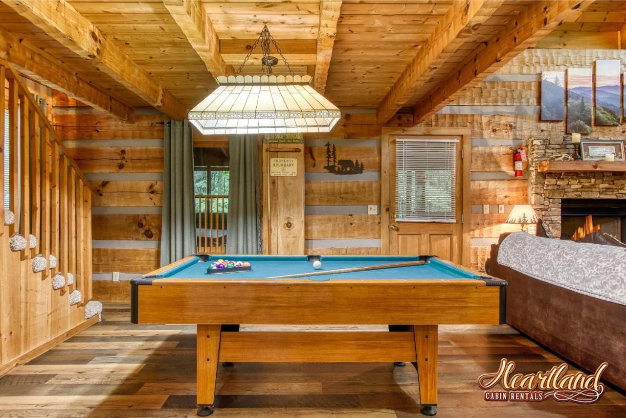 ガトリンバーグ Cozy Mountain Hideawayヴィラ エクステリア 写真