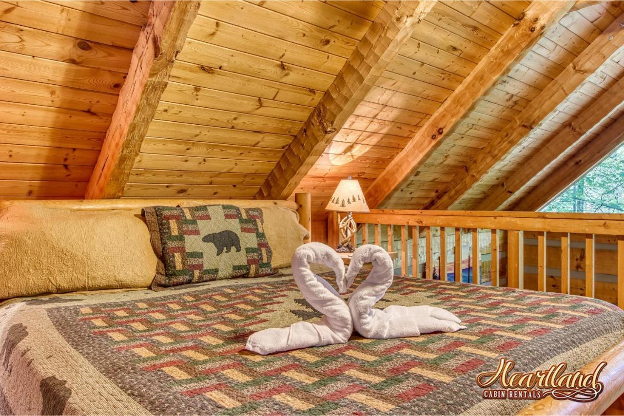 ガトリンバーグ Cozy Mountain Hideawayヴィラ エクステリア 写真